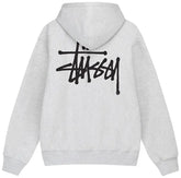Stussy Basic Hoodie - Grey