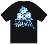 Stussy Melted Tee - Black