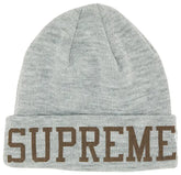 Supreme New Era Varsity Beanie 'Heather Grey'