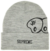 Supreme MF DOOM Beanie 'Heather Grey'