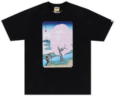 BAPE Sakura Tee - Black