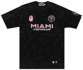 Bape x Inter Miami Camo Tee - Black