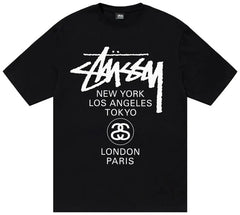 Stussy World Tee - Black