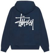 Stussy Classic Zip Hoodie - Navy