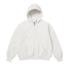 Supreme x MM6 Maison Margiela Box Logo Zip - White