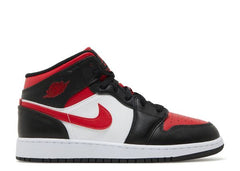 Air Jordan 1 Mid GS 'Black Fire Red'