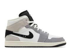 Air Jordan 1 Mid Craft 'White Cement Grey Black'