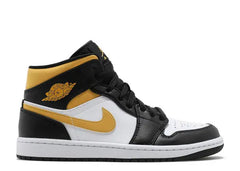 Air Jordan 1 Mid 'White Pollen Black'