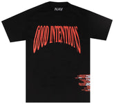 Vlone x Nav Good Intentions Tee - Black/Red