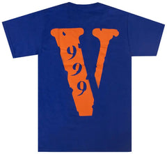 Vlone x Juice WRLD 999 Tee - Blue