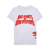 Vlone x Nav Good Intentions Tee - White/Red