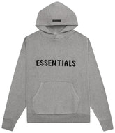 Fear of God Essentials Knit Hoodie 'Heather Oatmeal'