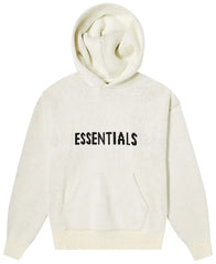 Fear of God Essentials Knit Hoodie 'Cream'