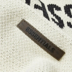 Fear of God Essentials Knit Hoodie 'Cream'