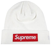 Supreme x New Era Box Logo Beanie 'White'