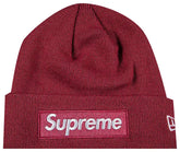 Supreme x New Era Box Logo Beanie 'Plum'