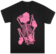 KAWS Skeleton New Fiction Bone T-Shirt 'Black'