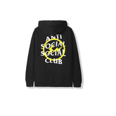 Anti Social Social Club x Yellow Fragment Hoodie - Black