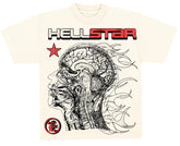 Hellstar Studios Human Development Tee 'Cream'