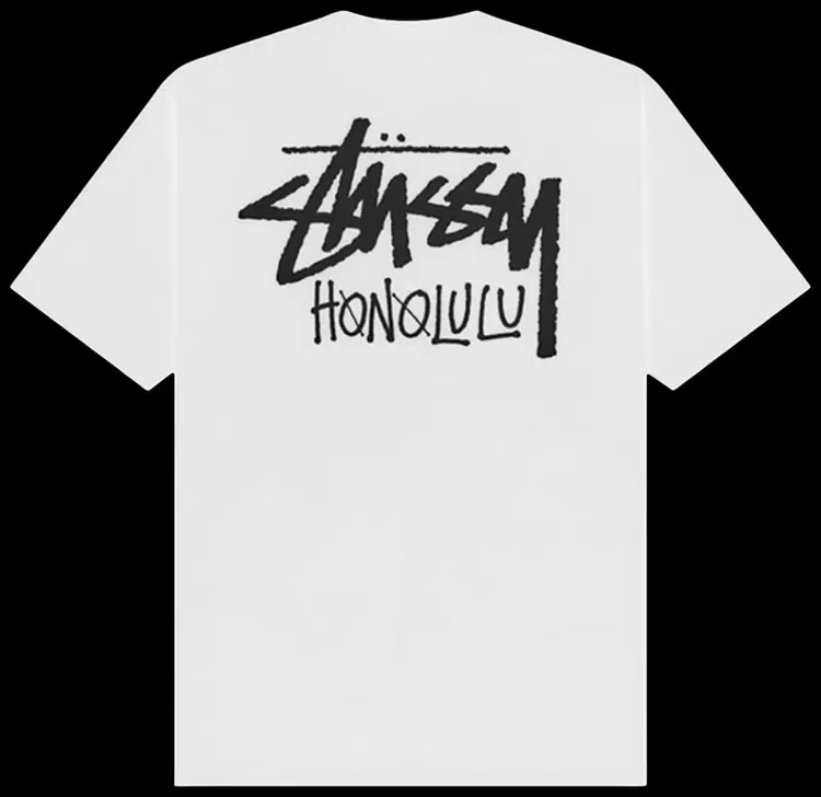 Stussy Honolulu Tee - White – citykickssd Stussy Honolulu Tee - White – citykickssd