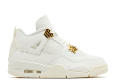 Wmns Air Jordan 4 Retro 'Metallic Gold'