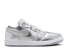 Wmns Air Jordan 1 Low SE 'Metallic Silver'
