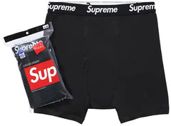 Supreme x Hanes Boxer Briefs (4 Pack) 'Black' STEAL OF THE DAY