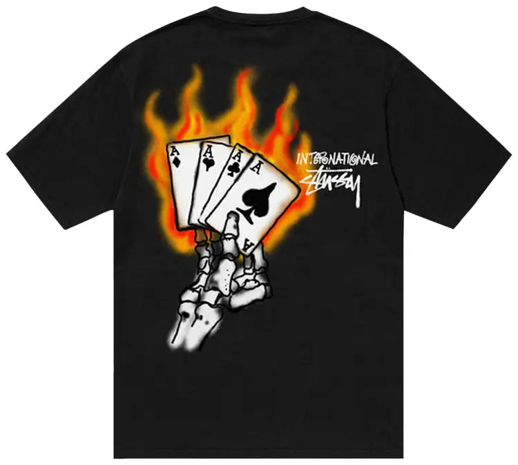 Stussy 'Read 'em 'N Weep' Tee - Black