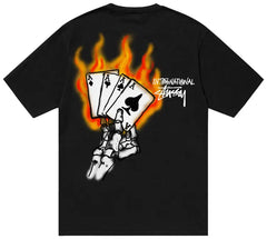 Stussy 'Read 'em 'N Weep' Tee - Black