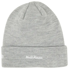 Supreme x New Era Box Logo Beanie 'Heather Grey'