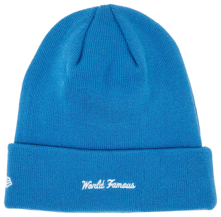 Supreme x New Era Box Logo Beanie 'Blue'