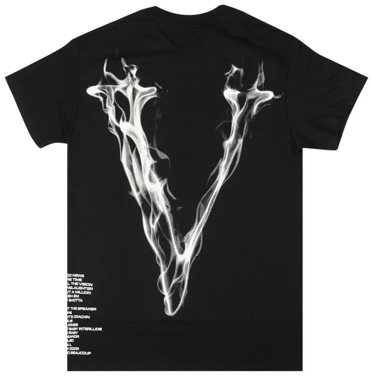 Vlone x Pop Smoke Faith Tee - Black