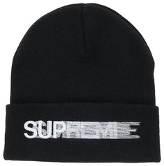 Supreme Motion Logo Beanie 'Black'