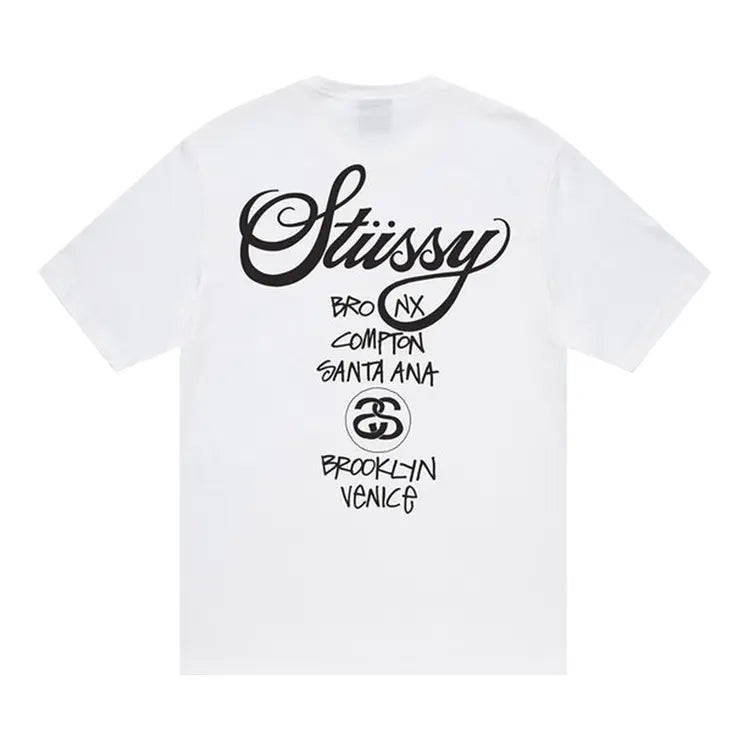 Stussy World Tee - White