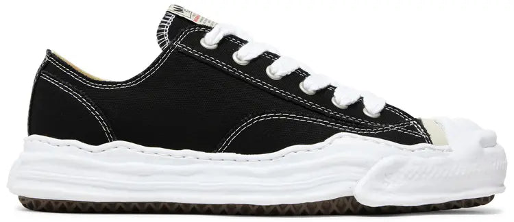 Maison Mihara Yasuhiro Hank OG Sole Canvas Low 'Black White'