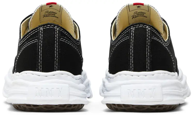 Maison Mihara Yasuhiro Hank OG Sole Canvas Low 'Black White'