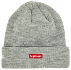 Supreme x New Era S Logo Beanie 'Heather Grey'
