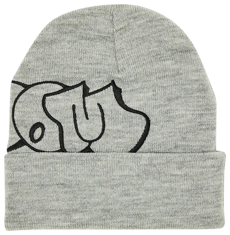 Supreme MF DOOM Beanie 'Heather Grey'