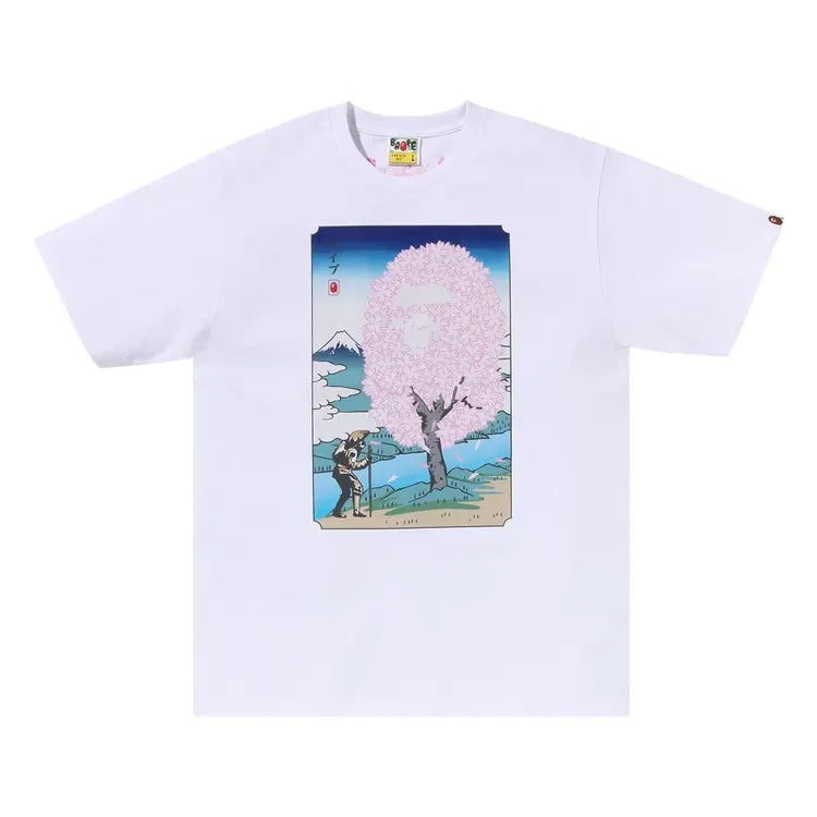 BAPE Sakura Tee - White
