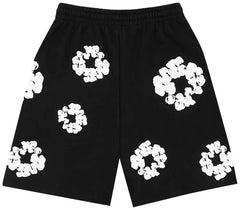 Denim Tears Cotton Wreath Shorts 'Black'