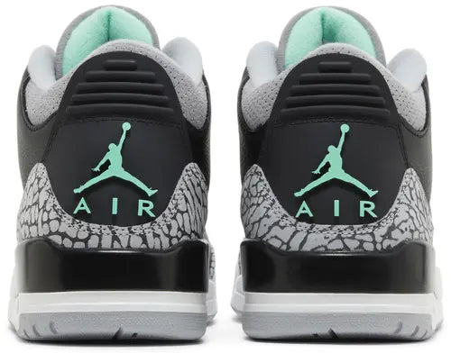 Jordan 3 Retro 'Green Glow'