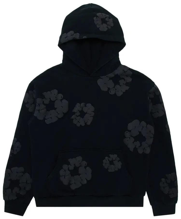 Denim Tears Cotton Wreath Hoodie 'Monochrome'