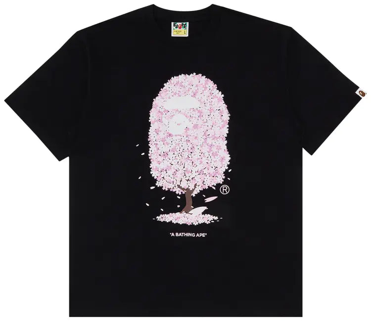 Bape Sakura Tee - Black