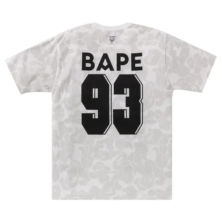 Bape x Inter Miami Camo Tee - White