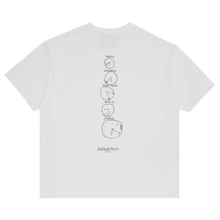 Travis Scott x Audemars Piguet Time Zones Tee 'White'