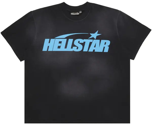 Hellstar Classic Tee 'Black/Blue'