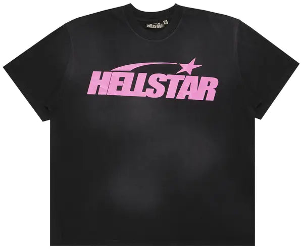 Hellstar Classic Tee 'Black/Pink'