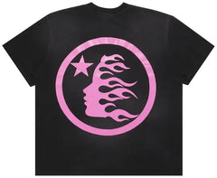Hellstar Classic Tee 'Black/Pink'