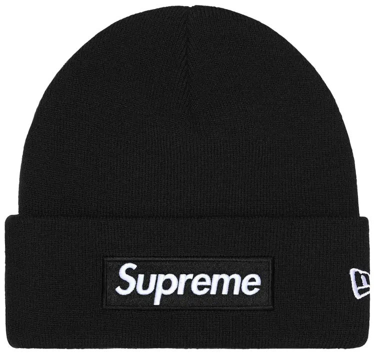 Supreme x New Era Box Logo Beanie 'Black'