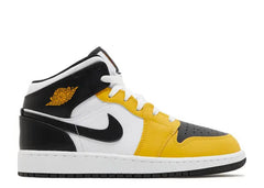 Air Jordan 1 Mid GS 'Yellow Ochre'